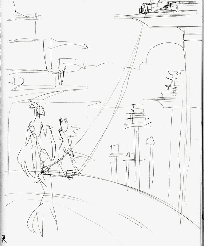 Sketch: The ziplines of Phoenix Nest