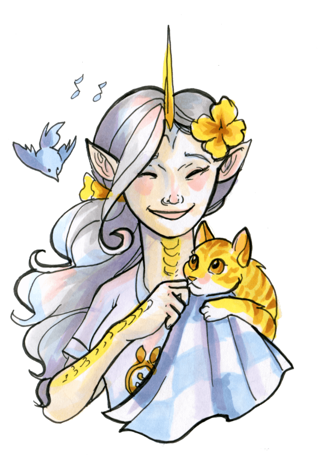 Cheerful Neighbor archetype illustration