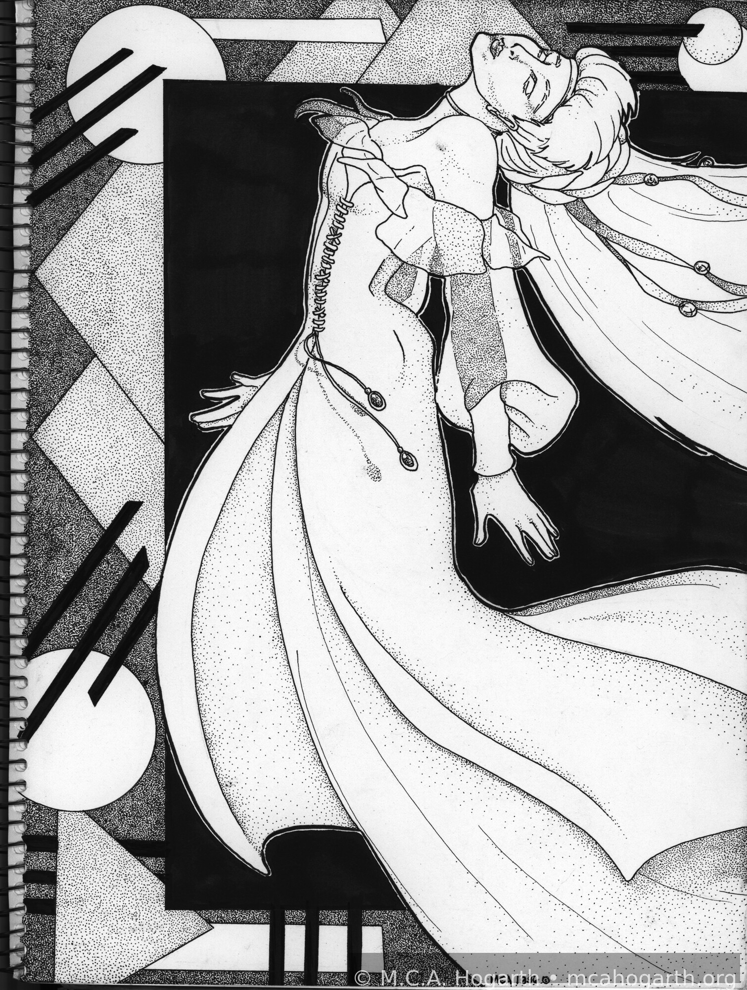 Spirit Of The Eldritch I I &mdash; Sketchbook 20 &middot; Page 13 (1996)
