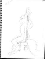 Zafiil On A Swing