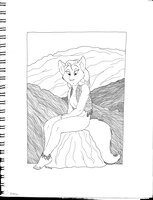 Delicately Inked Fox Girl In Vest