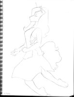 Floating Unicorn Girl In Cool Clothes