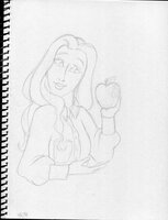 Girl With Apple