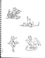 Cute Little Dragons
