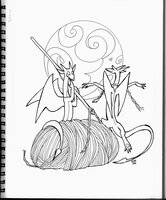 Laundry Dragons With Crochet Hook