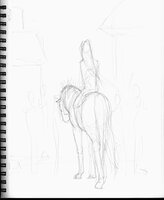 Morgan On A Horse Maybe