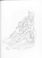 Haraa Comforting Her Children
