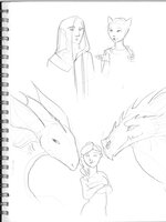 Sea Serpent And Dragon