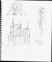 Castle And Sea Serpent