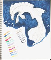 Sea Horse With Swatches