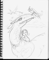 Girl With Dragon Friend