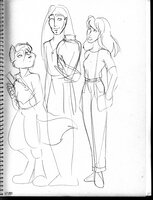 Humans And Seersa With Jugs
