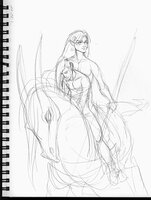 Morgan Holding Amhric on the Drake