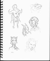 Surela, Miral, And a Draenei For Larketype
