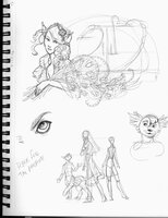 Ai Naidari With Flowers And Various Sketches