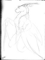 Pegasus With Curled Horns