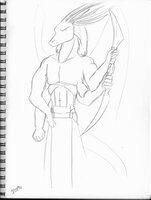 Rheehtnan With Bow
