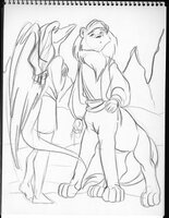 Dragon And Taur From Some R P G Probably