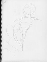 Digitigrade Foreshortened Sketch