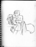 Tamillee Leaning Over Faint Eldritch