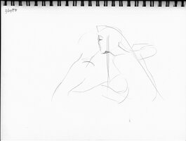 Woman Leaning