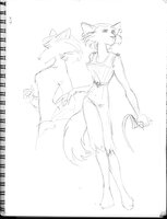 Fox Girl With Scythe