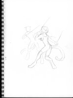 Again Alysha And Taylitha With The Swords