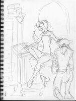 Qethryn With Captain Of The Guard