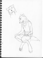 Wolf Guy Is Sad