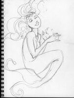 Cheerful Mergirl