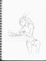 Solitary Meal