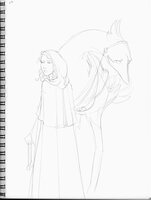 Woman With Ostrich Mount
