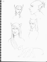 Alysha And Various Heads