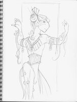 Mystery Age Temple Dancer