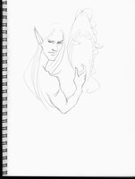 Sorceror Opening A Door