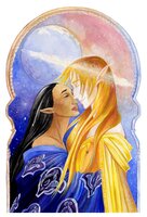 Hadara And The Sun King, Painted