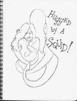 Hugged By A Squid