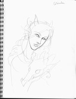 Sea Girl And Seahorse