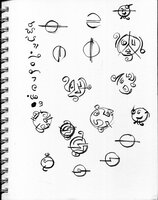 Doodlng Toward The G Lyphs